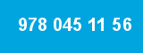 978 045 11 56